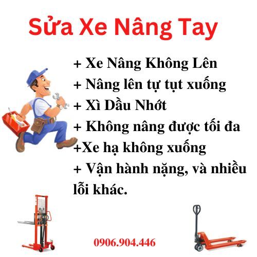sửa xe nâng tay