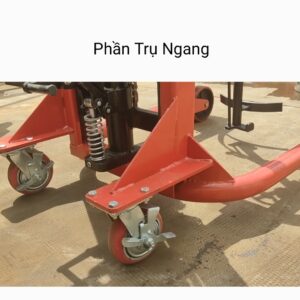 Trục ngang xe nâng quay đổ phuy