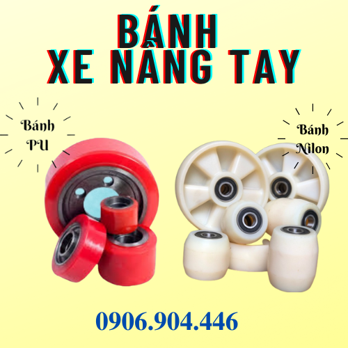 Bánh Xe Nâng Tay