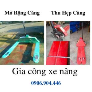 Gia công xe nâng 