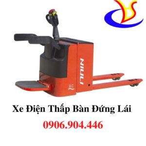 Xe Nâng Điện Thấp Bệ Đứng 2.5 Tấn