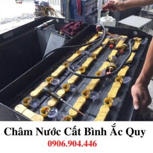 Bình Ắc Quy Xe Nâng Tay