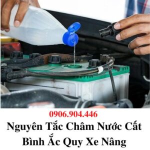 Nguyên tắc châm nước cất