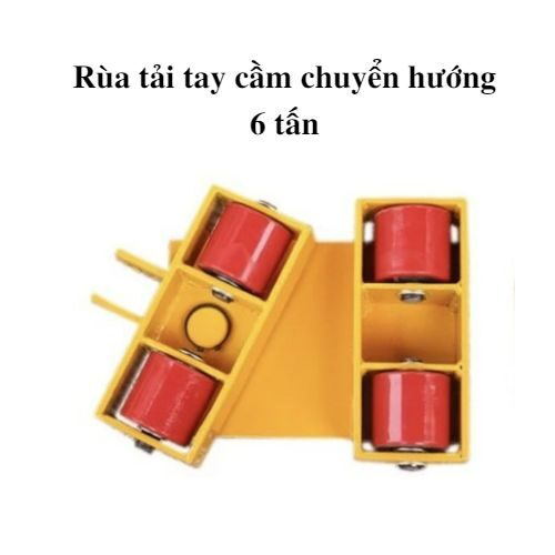 Rùa tải tay cầm chuyển hướng 6 tấn