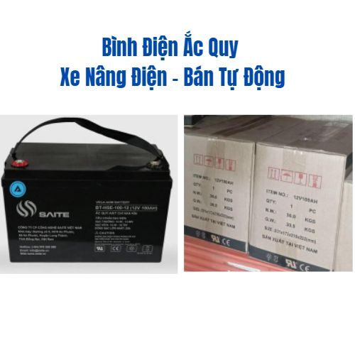 Bình điện ắc quy xe nâng điện