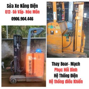 Sửa xe nâng điện quận 12- gò vấp- hóc môn