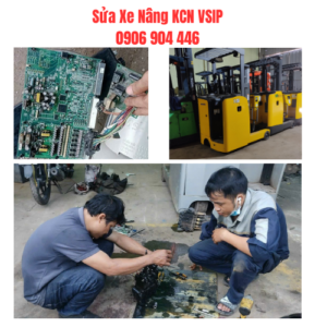 Sửa xe nâng chuyên nghiệp tại Vsip 1 Bình Dương