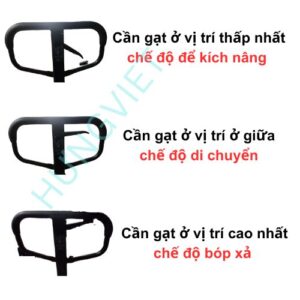 Hướng dẫn sử dụng xe nâng thấp