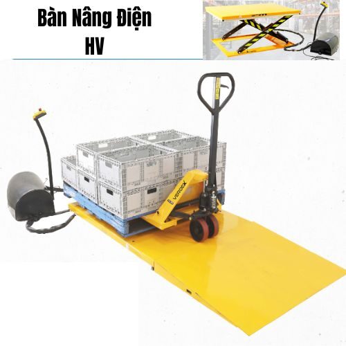 Bàn Nâng Điện 1500kg Tiếp Điểm Thấp