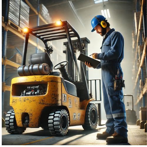 5 lí do làm xe nâng bị hư hỏng
