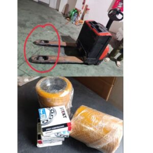 Bánh xe PU cho xe nâng điện 