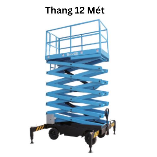Thang nâng cắt kéo 12 mét
