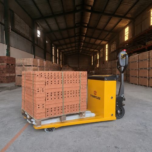 Xe Nâng Điện Kho Gạch